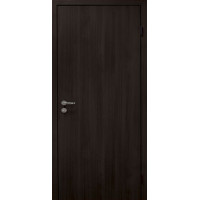 Финская дверь Olovi, ламинированная с четвертью, гладкая, венге