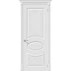 Межкомнатные двери,Дверь межкомнатная Скинни Art-20 ПГ, Whitey