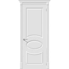 По материалу дверей,Дверь межкомнатная Скинни-20 ПГ, Whitey