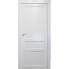 По цвету дверей,Дверь межкомнатная Milena Classic ДГ, Ecoshpon, Белая эмаль