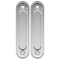 Фурнитура,Ручка для раздвижных дверей Armadillo SH010/CL SILVER-925 Серебро 925