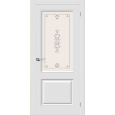 По материалу дверей,Дверь Скинни ПВХ-13 ПО, белый
