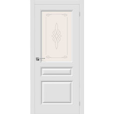По цвету дверей,Дверь Скинни ПВХ-15 ПО, белый