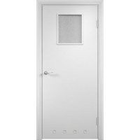 Дверной блок с четвертью модель 31 с вентиляционной решеткой №1, ГОСТ 6629-88, белый