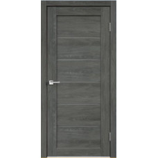 По материалу дверей,Дверь межкомнатная, Линия- 1 Мателюкс, экошпон, дуб шале графит