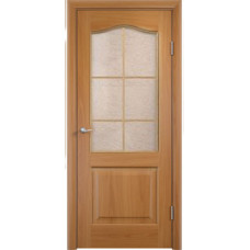 По стилю дверей,Дверь Классика 2 ПО, ПВХ, миланский орех