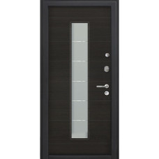 Входные двери,Утепленная входная дверь Титан Мск Тop M-35 Черный бархат / Эко венге