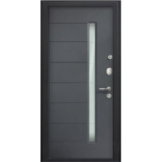 Входные двери,Утепленная входная дверь Титан Мск Тop M-36 Серый металлик / Антрацит VINORIT