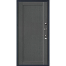 Входные двери,Утепленная входная дверь Титан Мск Тop M-26, Черный бархат / Грувд