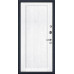 Утепленная входная дверь Титан Мск Тop M-26, Черный бархат / Монблан