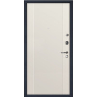 Утепленная входная дверь Титан Мск Тop M-27, Серый металлик / Магнолия