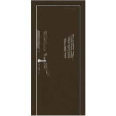 Каталог,Дверь Оникс Арт, Lacobel RAL 8028 по зеркалу, без рисунка