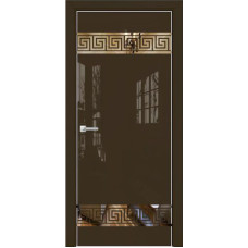 Каталог,Дверь Оникс Арт, Lacobel RAL 8028 по зеркалу, рисунок 21.3