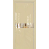 Дверь Оникс Арт, Lacobel RAL 1015 по зеркалу, рисунок 21.2