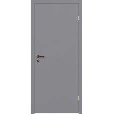 Для строителей,Финская дверь Alavus, окрашенная с четвертью, гладкая, серая RAL 7040