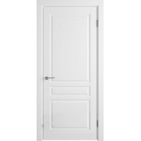 Дверь Межкомнатная К-2 ДГ, белая эмаль