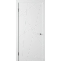 Дверь межкомнатная, Scandi S, эмаль белая RAL9003