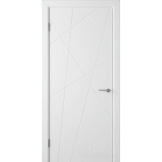 По материалу дверей,Дверь межкомнатная, Scandi S, эмаль белая RAL9003
