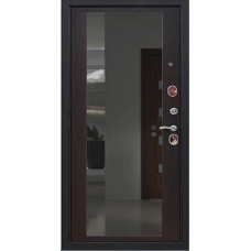 Входные двери,Дверь Титан Мск, SD-Prof-5 Сенатор с зеркалом - Венге / Венге