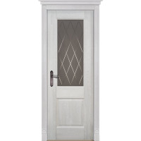 Белорусские двери, Классик 2 ПВДО, белая эмаль, массив дуба