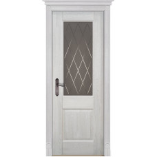 По материалу дверей,Белорусские двери, Классик 2 ПВДО, белая эмаль, массив дуба