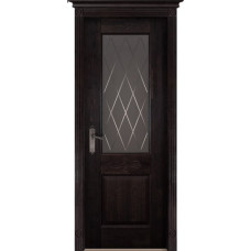 По материалу дверей,Белорусские двери, Классик 5 ПВДО, венге, массив дуба