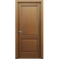 Межкомнатная шпонированная дверь Классик 102 ПГ, Карельский орех