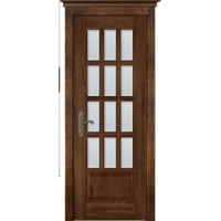 Белорусские двери, Лондон 1 ПВДО, античный орех, массив DSW