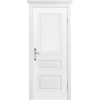 Ульяновские двери, Трио В1 ДГ, белая эмаль