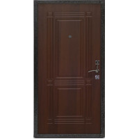 Входная металлическая дверь, К-2, Антик медный / Орех