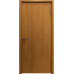 Дверь пластиковая влагостойкая модель гладкая, композитный ПВХ, цвет миланский орех