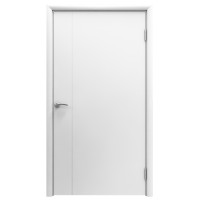 Дверь PSD пластиковая влагостойкая 1200 мм, композитный ПВХ, цвет белый