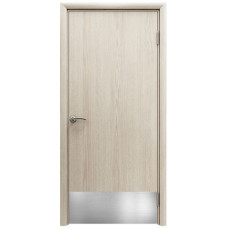 По материалу дверей,Дверь пластиковая влагостойкая с отбойной пластиной, композитный ПВХ, цвет дуб