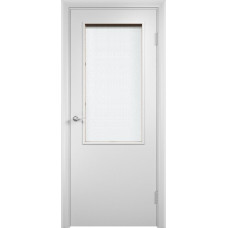 Финские двери,Финская дверь Olovi, окрашенная с четвертью, остекленная ст-56, белая