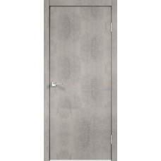 Каталог,Дверь межкомнатная, Techno M-1, с алюминиевой кромкой, экошпон, муар светло-серый
