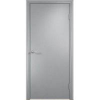 Дверное полотно Финское Simple, серое окрашенное, гладкое