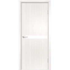 Каталог,Дверь межкомнатная G-2, ПВХ премиум, лакобель белый, лиственница беленая