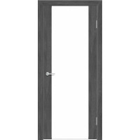 Дверь межкомнатная G-11, ПВХ премиум, лакобель белый, дуб графит