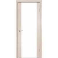 Дверь межкомнатная G-11, ПВХ премиум, лакобель белый, лиственница кремовая