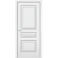 Дверь межкомнатная Б-11 ДГ, эмаль, белый