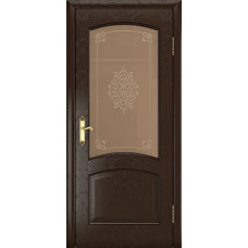 По стилю дверей,Межкомнатная дверь Ростра-2 ДО бронза, дуб коньячный