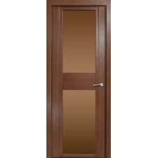 Системы открывания,Ульяновская дверь Qdo, стекло D, триплекс бронза, Дуб палисандр