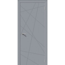 По материалу дверей,Межкомнатная дверь Line 2 ДГ, графит