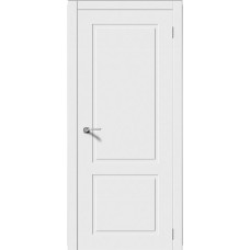 По материалу дверей,Межкомнатная дверь Нью-Йорк ДГ, эмаль белая