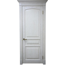 По цвету дверей,Дверь межкомнатная БД Империал-18 ПГ, беленый дуб, массив дуба