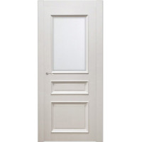 Дверь межкомнатная классическая, Стелла 3 ПГ, Эмаль тон RAL 9003