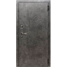 Входные двери,Дверь Титан Мск, SD Prof-10 Вектор - Темный бетон/лиственница кремовая