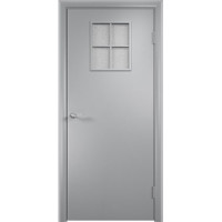 Дверной блок с четвертью модель 34, ГОСТ 6629-88, серый