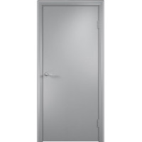 Дверной блок усиленный, ламинированная ДПГ трубчатое ДСП, серый