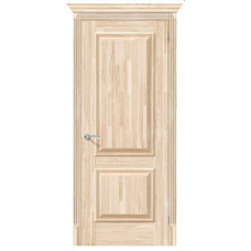 По материалу дверей,Дверь без отделки из массива сосны Классико-12, глухая